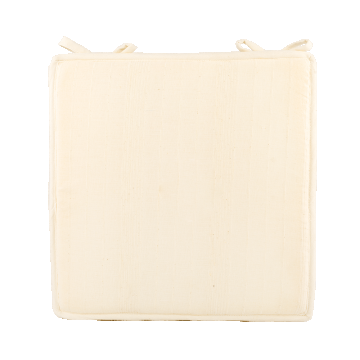 Perna decorativa pentru scaun Vision Ecru, patrata, 40 x 40 x 2 cm, bej