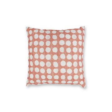 Perna, YST0383, 45x45 cm, Poliester, Alb/Roz