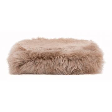 Pernă de scaun blană de oaie 45x45 cm – Native Natural
