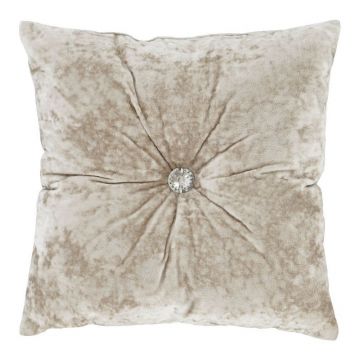 Pernă decorativă 45x45 cm Crushed Velvet Diamante – Catherine Lansfield