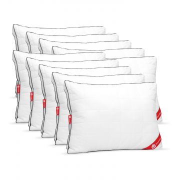 Set 10 x Perne Cotton Dream cu microfibră, husă bumbac, 50x70 cm