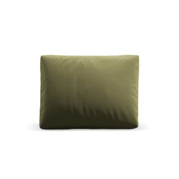 Perna decorativa, Camden, Cosmopolitan Design, 40x60x11 cm, catifea, verde deschis