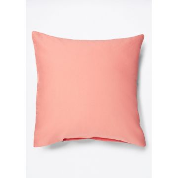 Fata de perna Marc O`Polo Washed Linen 40x40cm  roz coral
