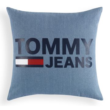 Perna decorativa Tommy Jeans TJ Logo 40x40cm  albastru denim