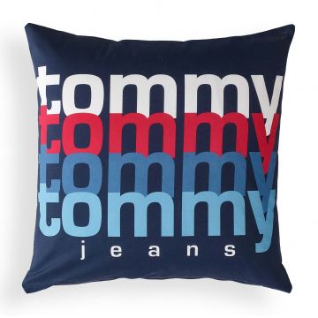 Perna decorativa Tommy Jeans TJ Rainbow 40x40cm  albastru navy