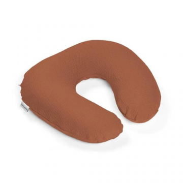 Perna Doomoo pentru alaptat 2 in 1 Softy Tetra Jersay Terracotta