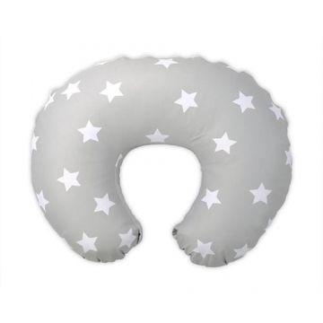 Perna multifunctionala Lorelli Happy, 140 cm, husa detasabila, Stars Grey