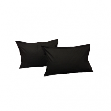 Set 2 fete de perna 50 x 70 cm Yuny Mally Home, Bumbac, Negru