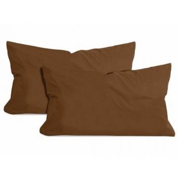 Set 2 Fete Perna  Yuny Mally Home – 100%Bbc, 50 X 70 Cm, Maro