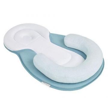 Suport pentru somn 2 in 1 Babymoov Cosydream Mosaic (Albastru)