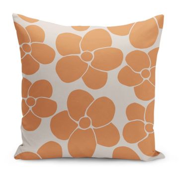 Față de pernă 43x43 cm Orange Meadow – Mila Home