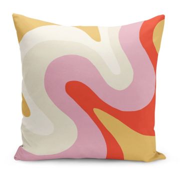 Față de pernă 43x43 cm Raspberry Creamsicle – Mila Home