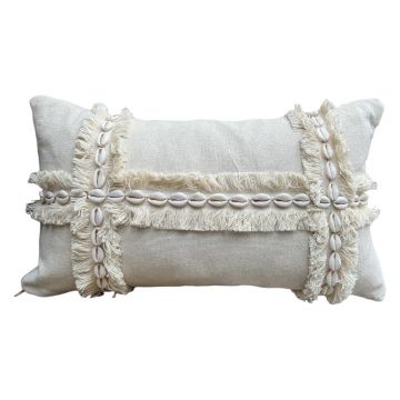 Față de pernă din bumbac 30x50 cm Seashells – Mioli Decor