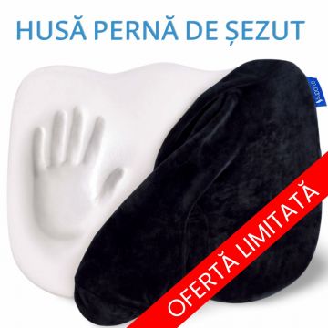 Husa de schimb - Perna Ortopedica Sezut Coccis din Spuma cu Memorie
