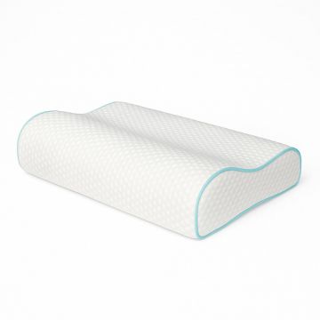 Pernă anatomică cu umplutură de spumă cu memorie 35x55 cm – Mila Home