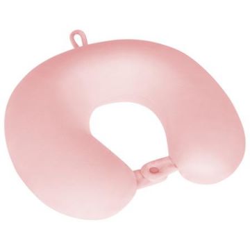 Perna calatorie Rebel Active RBA-5002-PK, Spuma cu memorie (Roz)