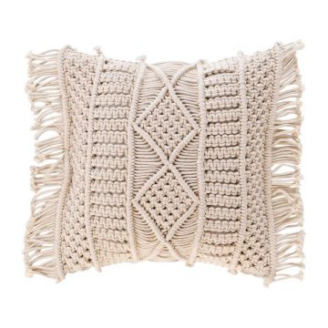 Pernă decorativă 40x40 cm Macralina – douceur d'intérieur