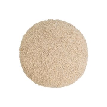Pernă decorativă din sherpa ø 40 cm Sherpa – Casa Selección