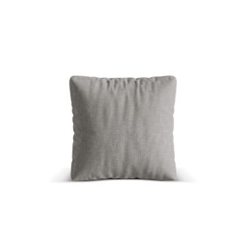 Perna decorativa, Martina-169, Micadoni Home, 65x65 cm, tesatura structurata chenille, gri deschis