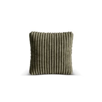 Perna decorativa, Martina-212, Micadoni Home, 65x65 cm, velur, verde moss