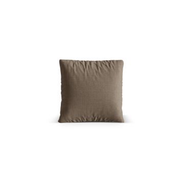Perna decorativa, Nuria-215, Micadoni Home, 40x40 cm, tesatura structurata chenille, cappuccino
