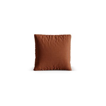 Perna decorativa, Nuria-215, Micadoni Home, 40x40 cm, tesatura structurata chenille, caramiziu