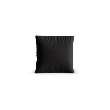 Perna decorativa, Nuria-215, Micadoni Home, 40x40 cm, tesatura structurata chenille, negru