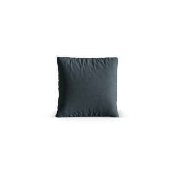 Perna decorativa, Nuria-215, Micadoni Home, 40x40 cm, tesatura structurata chenille, petrol inchis
