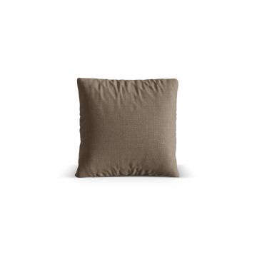 Perna decorativa, Nuria-215, Micadoni Home, 50x50 cm, tesatura structurata chenille, cappuccino