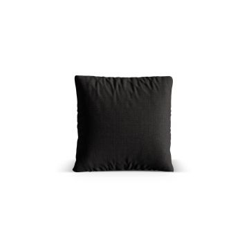 Perna decorativa, Nuria-215, Micadoni Home, 50x50 cm, tesatura structurata chenille, negru