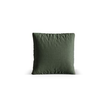 Perna decorativa, Nuria-215, Micadoni Home, 50x50 cm, tesatura structurata chenille, verde moss