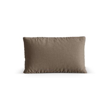 Perna decorativa, Nuria-215, Micadoni Home, 60x40x17 cm, tesatura structurata chenille, cappuccino