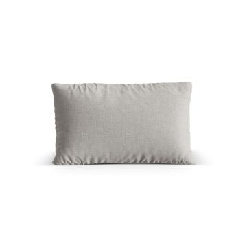 Perna decorativa, Nuria-215, Micadoni Home, 60x40x17 cm, tesatura structurata chenille, gri deschis