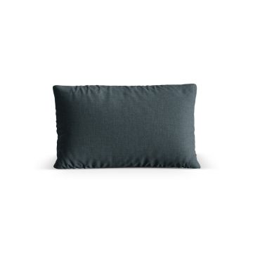 Perna decorativa, Nuria-215, Micadoni Home, 60x40x17 cm, tesatura structurata chenille, petrol inchis