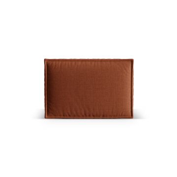 Perna decorativa, Nuria-215, Micadoni Home, 60x40x19 cm, tesatura structurata chenille, caramiziu