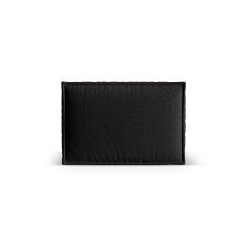 Perna decorativa, Nuria-215, Micadoni Home, 60x40x19 cm, tesatura structurata chenille, negru