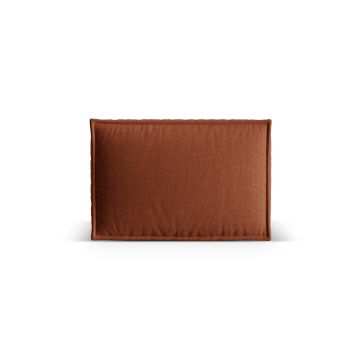 Perna decorativa, Nuria-215, Micadoni Home, 60x40x26 cm, tesatura structurata chenille, caramiziu
