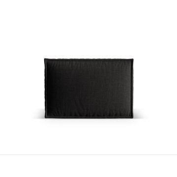 Perna decorativa, Nuria-215, Micadoni Home, 60x40x26 cm, tesatura structurata chenille, negru