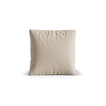 Perna decorativa, Nuria-215, Micadoni Home, 70x70 cm, tesatura structurata chenille, bej