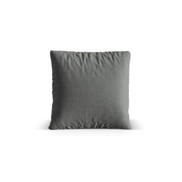 Perna decorativa, Nuria-215, Micadoni Home, 70x70 cm, tesatura structurata chenille, gri