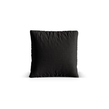 Perna decorativa, Nuria-215, Micadoni Home, 70x70 cm, tesatura structurata chenille, negru