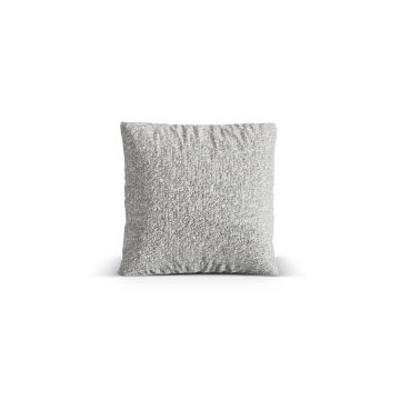 Perna decorativa, Nuria-260, Micadoni Home, 50x50 cm, tesatura boucle, argintiu