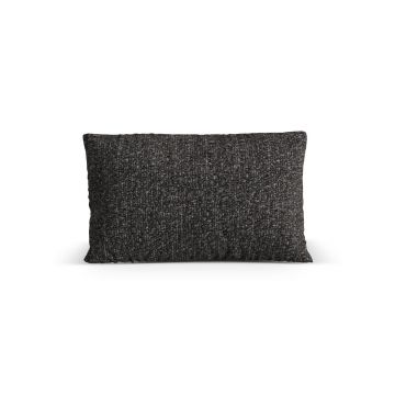 Perna decorativa, Nuria-260, Micadoni Home, 60x40x17 cm, tesatura boucle, antracit