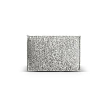 Perna decorativa, Nuria-260, Micadoni Home, 60x40x26 cm, tesatura boucle, argintiu