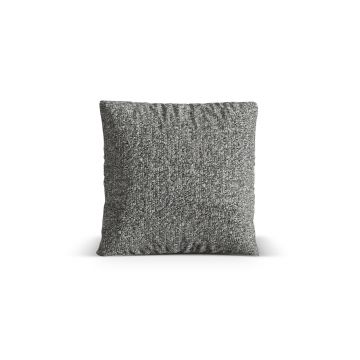 Perna decorativa, Nuria-260, Micadoni Home, 70x70 cm, tesatura boucle, grafit