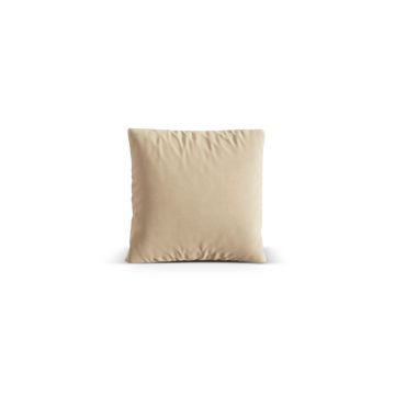Perna decorativa, Nuria-88, Micadoni Home, 40x40 cm, catifea, bej nude
