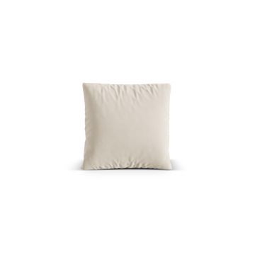 Perna decorativa, Nuria-88, Micadoni Home, 40x40 cm, catifea, bej