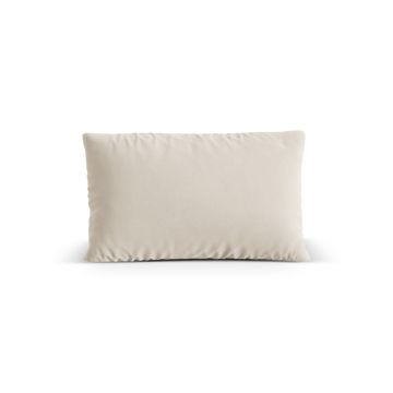 Perna decorativa, Nuria-88, Micadoni Home, 60x40x17 cm, catifea, bej