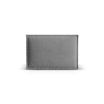 Perna decorativa, Nuria-88, Micadoni Home, 60x40x19 cm, catifea, gri