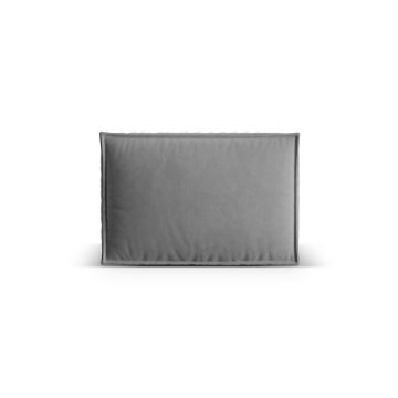 Perna decorativa, Nuria-88, Micadoni Home, 60x40x26 cm, catifea, gri